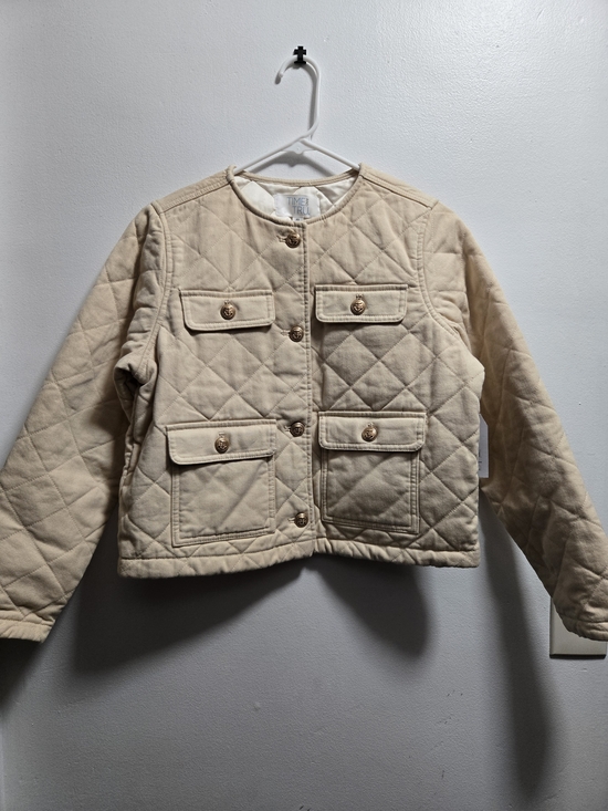 Time and Tru Jackets & Blazers - Time and Tru women's quilted cotton jacket in cream,